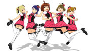 【im@sDSフェスタ14th】アイドル@スクールDS【MMDモデル配布】