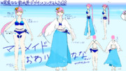尾張ななちゃんマーメイド水着