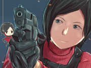 バイオRE4エイダ編のゲーム実況が面白いのでエイダさんを描いてみた