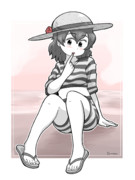 潮風が心地よいですね♪