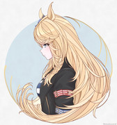 横顔アイコン風シチー