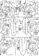 3分くらいで描いた漫画