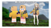 【Minecraft】春日部つむぎマイクラスキン ver.2