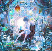 静かな海の底のような