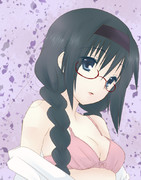 放送でほむほむ描いてみた。