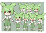 ずんだもん立ち絵