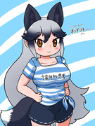 おそろいギンギツネ