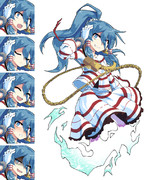 宮出口瑞霊ポーズ差分立ち絵 表情差分