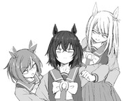 オリエンタルアートとポイントフラッグに絡まれるリョテイ