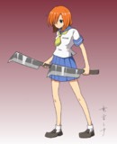 敵を成敗する竜宮レナ