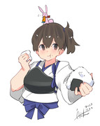 加賀『補給は大事』