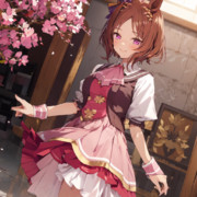 スカートを穿いた勝負服のサクラローレルを見てみたい02-2