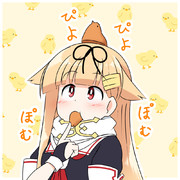 金曜日に食べるぽいぬ ひよこ饅頭