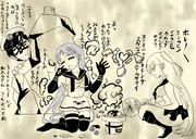 深海にイケナイことされそうになってる五月雨