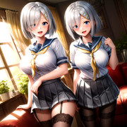 浜風Aと浜風Bも現れた