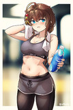 提督も飲む？