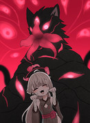 クロカゲとにゃんにゃんシュロちゃん