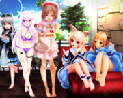 【今日のレア様】おいしいケーキは いかがかしら…♡