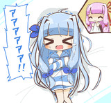 寒い朝なかなか起きない葵ちゃん