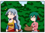 お寺の前のヤマビコさん　・１２０日目