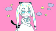 レイちゃん歩く。
