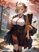 袴姿の女学生ジータ