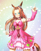 【ウマ娘絵】プリファイなカワカミプリンセス♪