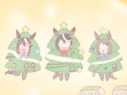 おそろいのクリスマス衣装！
