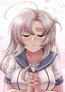 キス待ち衣笠さん
