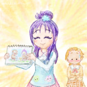 わくわく工作教室を見に行ったら相方に自分の絵が公開されてた時の咲舞