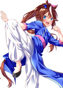 エンディングのテイオー