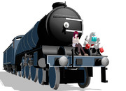 青いスコッツマン