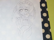 微笑むメイド(未完成)