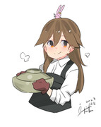 荒潮『こんな日の夜は、お鍋もいいわよねぇ』