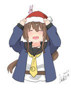 文月『帽子、かわいいでしょ！』