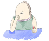 強いお母さん