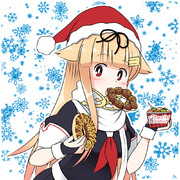 金曜日に食べるぽいぬ クリスマス限定ドーナツ
