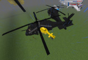 みをつくし陸軍のUH-60がゾンビヘリに襲われる