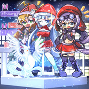 3人のサンタさん