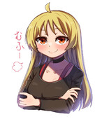 結束バンドのクリスマス衣装を見てご満悦の星歌さん