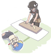 年越しそば作り