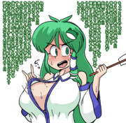 信仰集めが下手な早苗さん