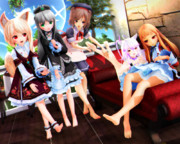 【今日のレア様】今日は もみもみするの…♡