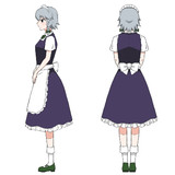 【素材】RR姉貴　横向き＆後ろ向き立ち絵