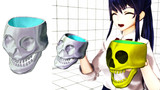 髑髏杯【MMDアクセサリ配布あり】