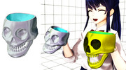 髑髏杯【MMDアクセサリ配布あり】