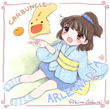 正月仕様アルルとカーくん