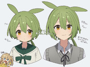 ずんだもんラクガキ