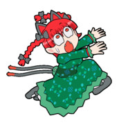 311 受け止めてお燐【東方Project 立ち絵素材 透過GIF】