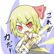 力を開放するルーミア